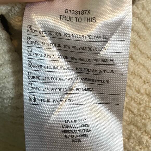 NWT Stone Row Cream & Black Striped Sweater Dress Long Sleeve Size Small - Picture 8 of 9